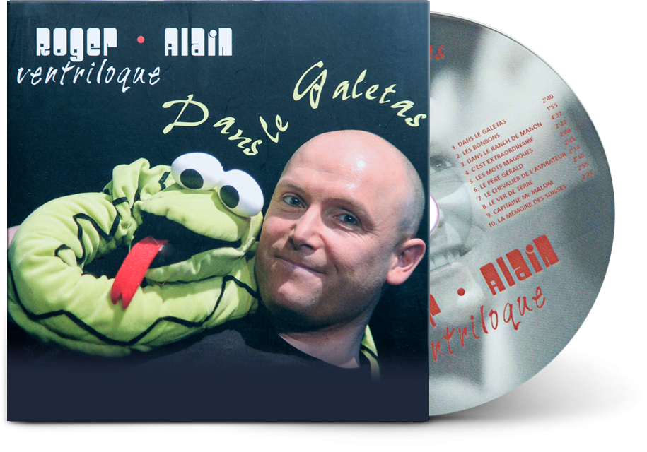 Roger Alain dans le galetas
